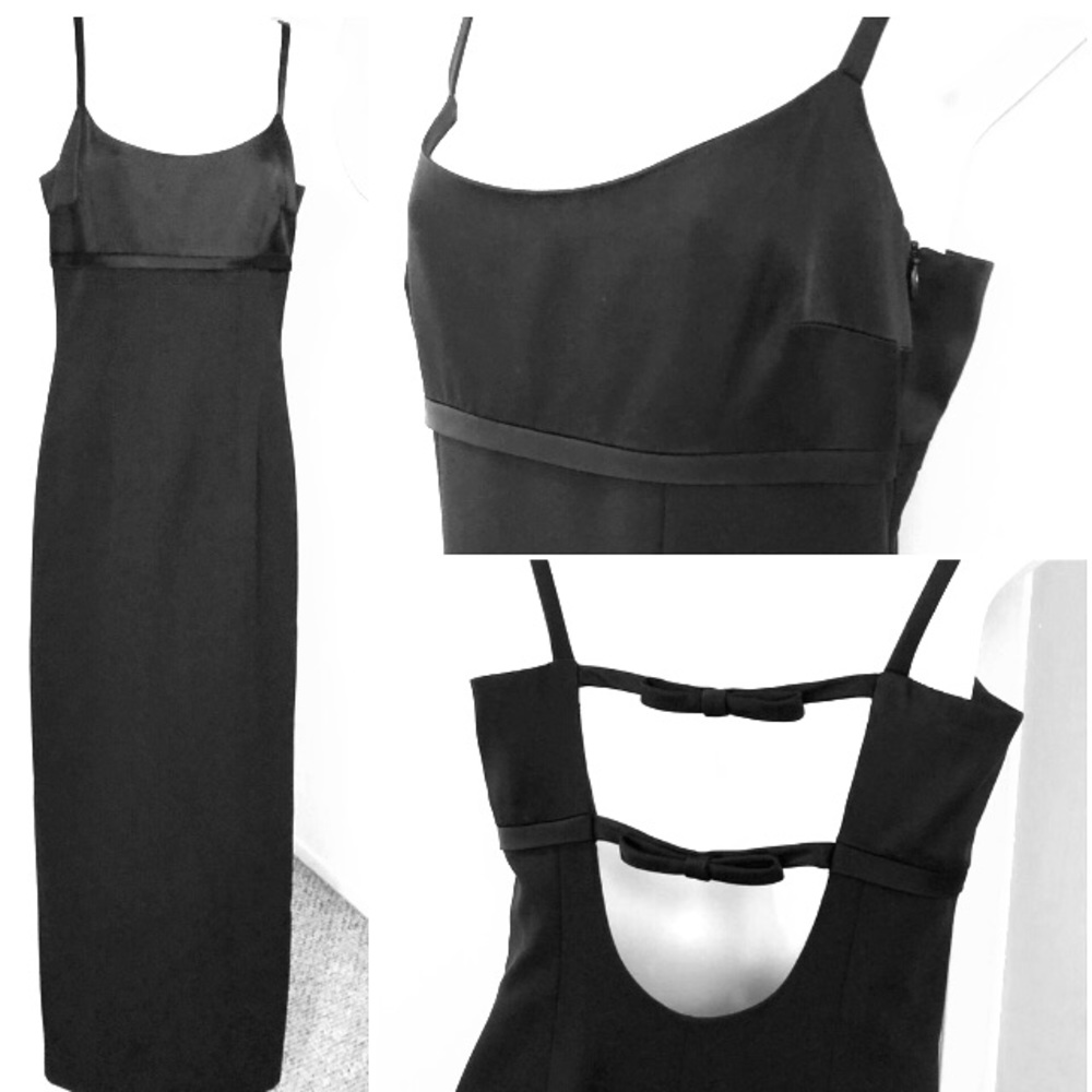 Laundry black gown